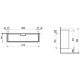 Photo Laufen New Classic sink cabinet 118 4.0605.2.085.631.1 white