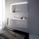 Photo Burgbad Sinea sink cabinet 1.0 121 WTU121E L F1767 C0001*1 white glossy