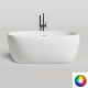 Photo Bath made of artificial stone Salini Luce 150x75 100122MF RAL matte