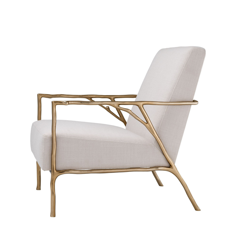 Photo Antico chair (sand, gold finish)