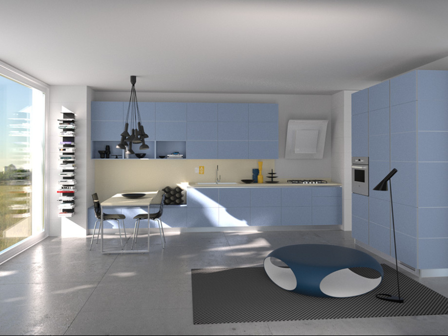 Photo Scavolini Tetrix Kitchen Direct 420cm