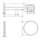 Photo Axor Uno 45111000 sink mixer