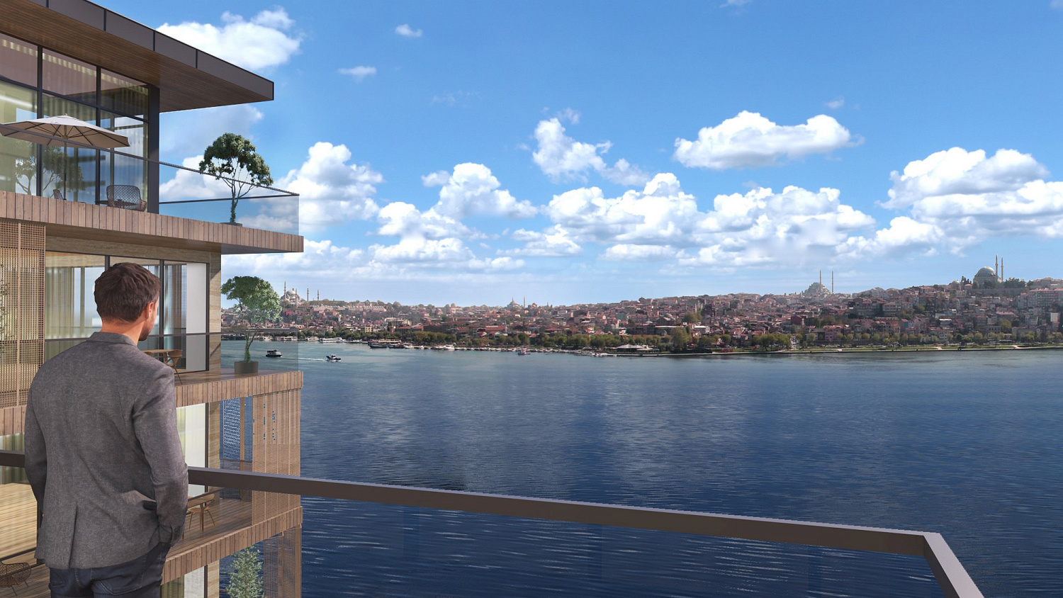 Ultra-modern complex with historical heritage