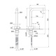Photo Fantini sink mixer AF/21 27 93 A006WF steel