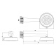 Photo Top shower Gessi Cono 45151#030 copper