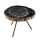 Photo Set of three coffee tables De Soto (dark brown)