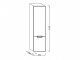 Photo Jacob Delafon Reve 45 EB1141D-G1C, White Brilliant Lacque