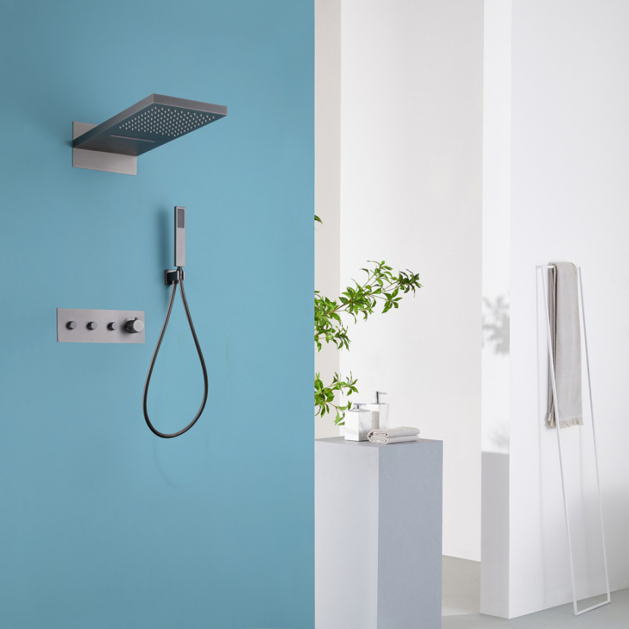 Photo Shower kit Abber Rund AF8752NG Nickel