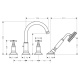 Photo Axor Montreux 16546000 with shower set