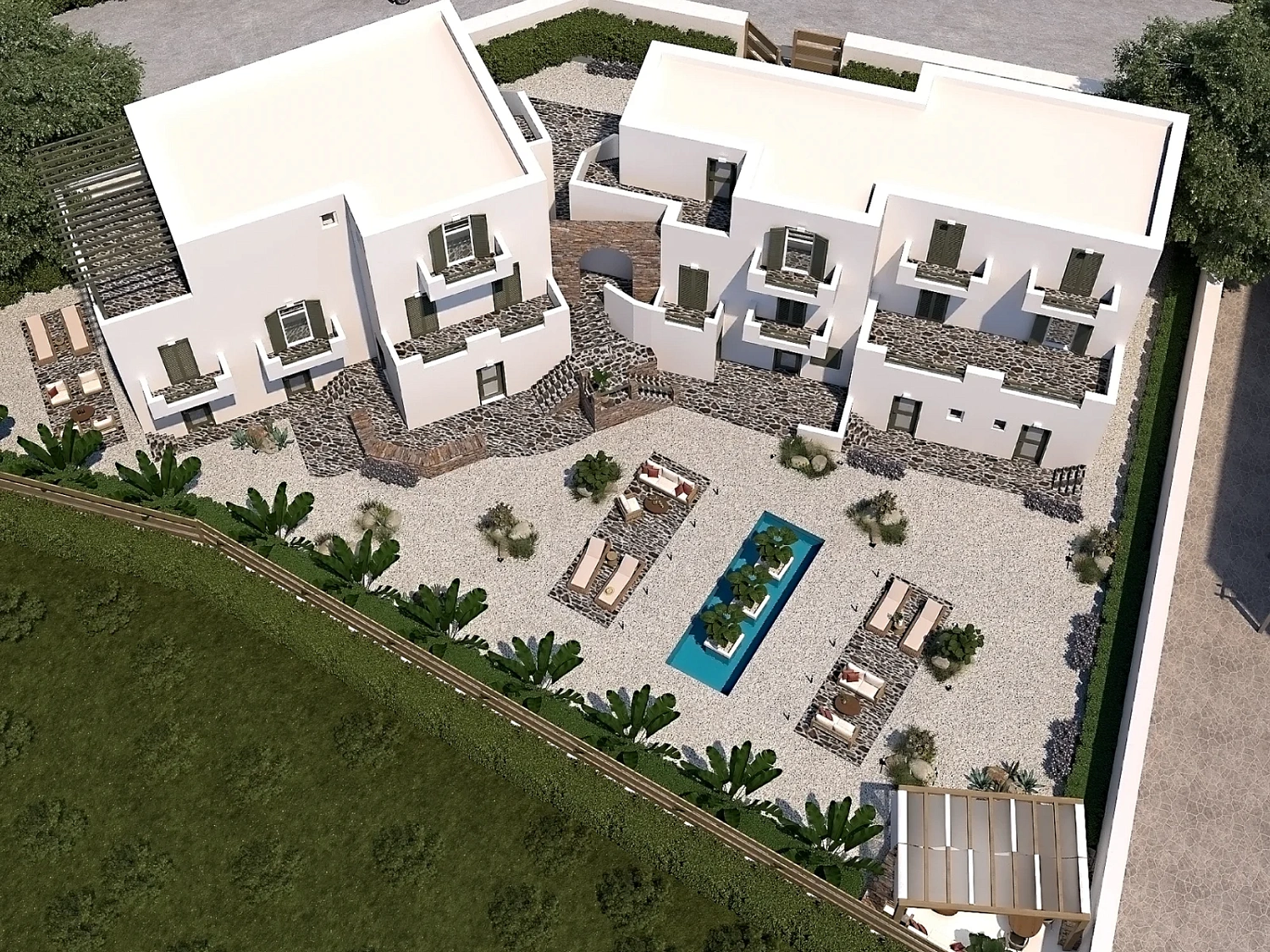 Residential complex Blue Lagoon Syros