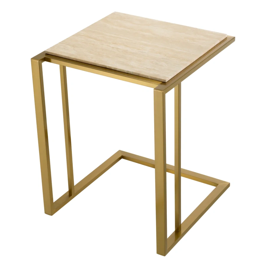 Photo Cocktail side table (brass)