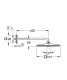 Photo Top shower Grohe Rainshower Mono 26564AL0 dark graphite, matte