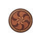 Photo Swirling Teardrops Side Table