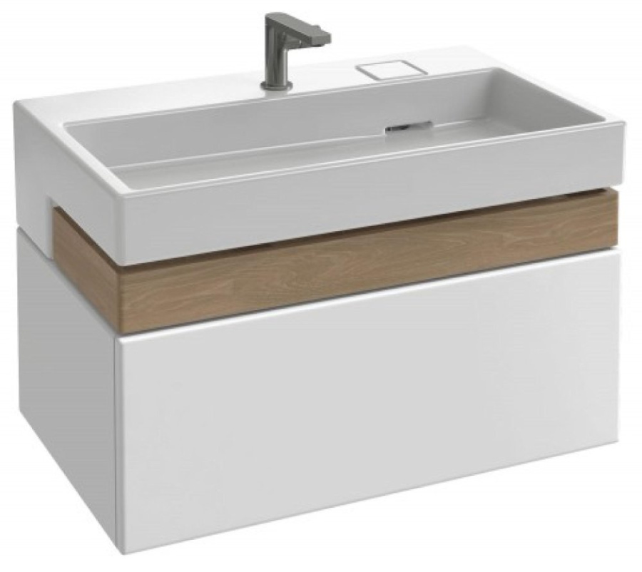 Photo Bathroom under the sink 80 cm Jacob Delafon Terrace EB1731RU-G1C-G1C, white shiny
