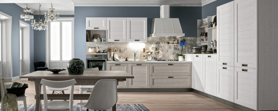 Photo Stosa York kitchen angular 345 by 225cm