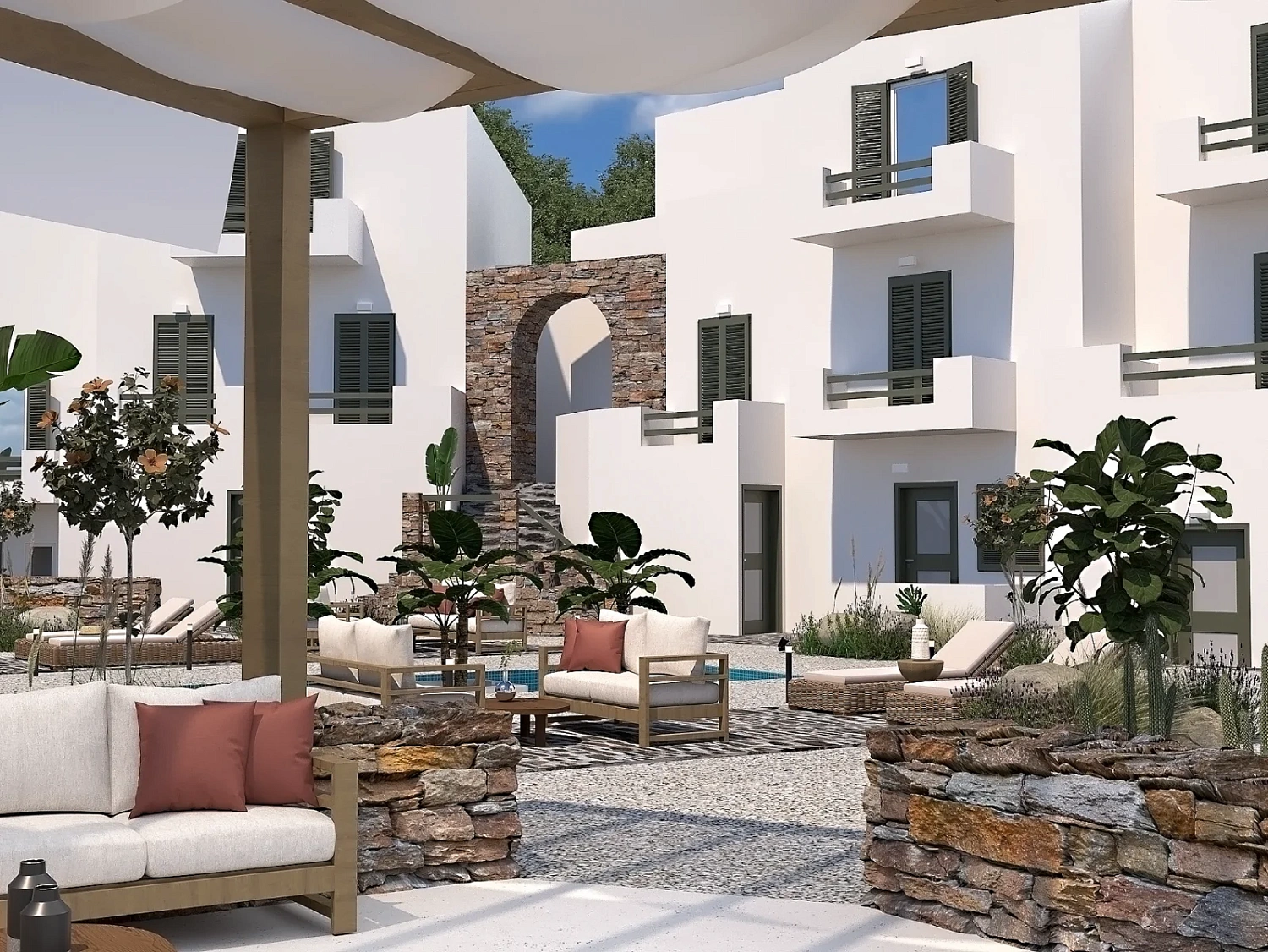 Residential complex Blue Lagoon Syros
