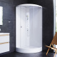 Photo Shower cabin AM.PM X-Joy W88C-301-090WT64 glass transparent, profile white