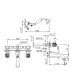 Photo Bath mixer Nicolazzi Onice 2103CR09O