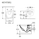 Photo Suspension toilet Villeroy & Boch Antao 4674T0R7 clean black