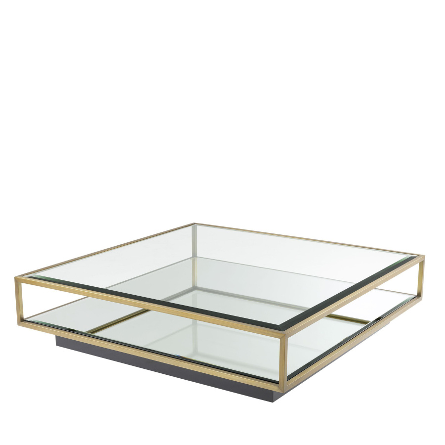 Photo Tortona L coffee table (brass)