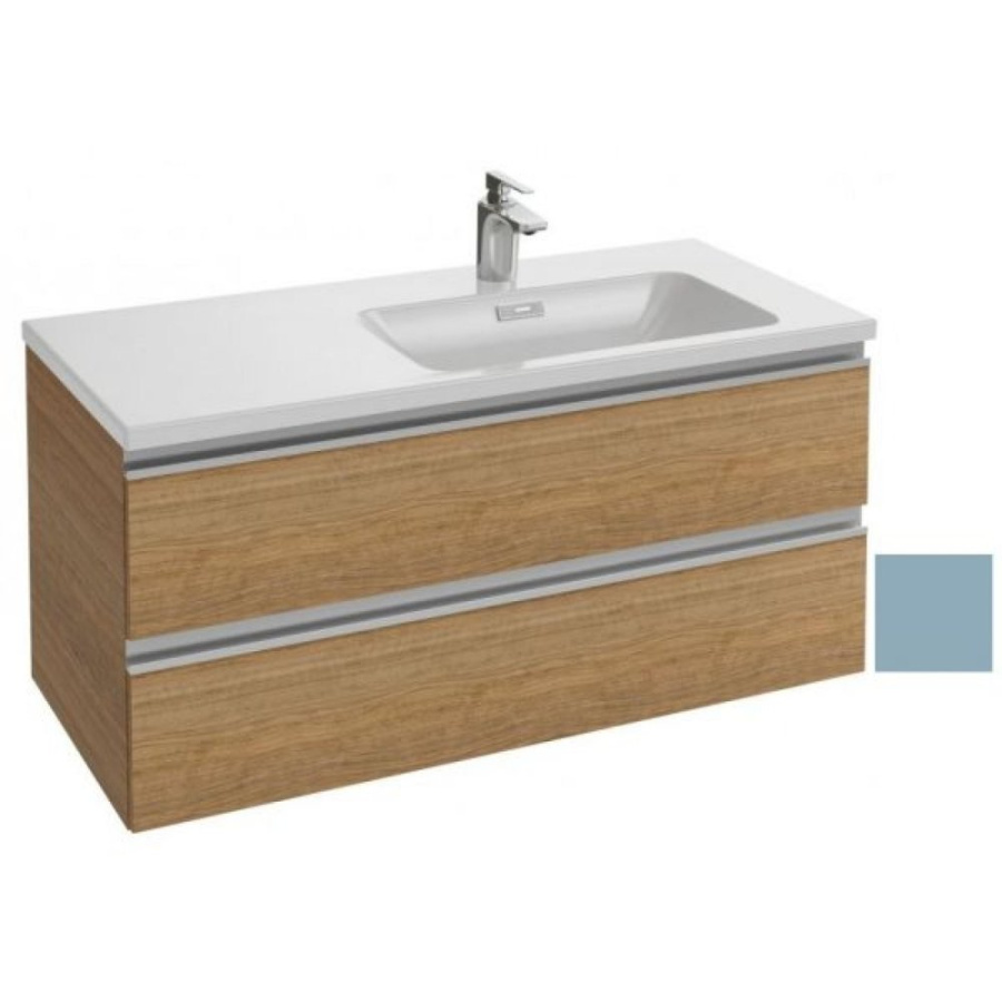 Photo Bathroom under the sink 100 cm Jacob Delafon Vox EB2026-RA-M43 matte aquamarine