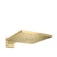Photo Overhead shower hansgrohe Raindance E 300 1jet 26238990 with holder, polished gold