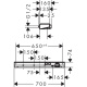 Photo Shower mixer with thermostat hansgrohe ShowerTabletSelect 700 13184000, chromium