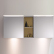 Photo Burgbad Badu 150 SFUE150K0521T0015 Flax gray/gold