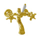 Photo Bath mixer Nicolazzi Dames Anglaises 1400GB18 gold