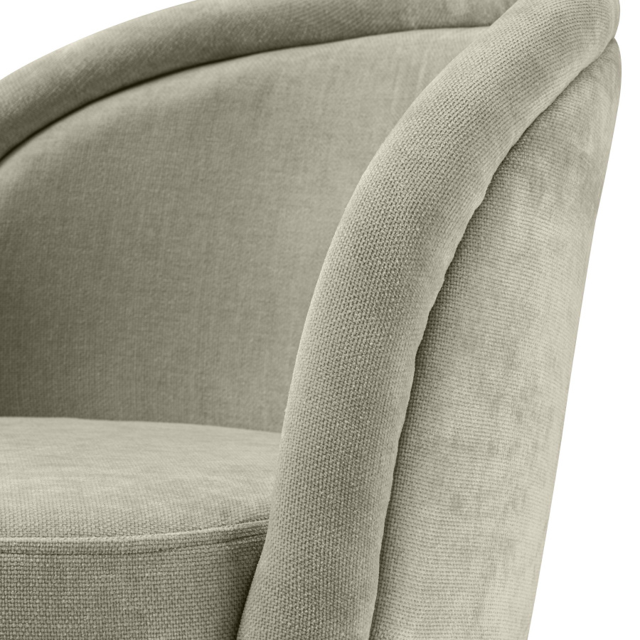 Photo A set of two Chloé dining chairs (beige)