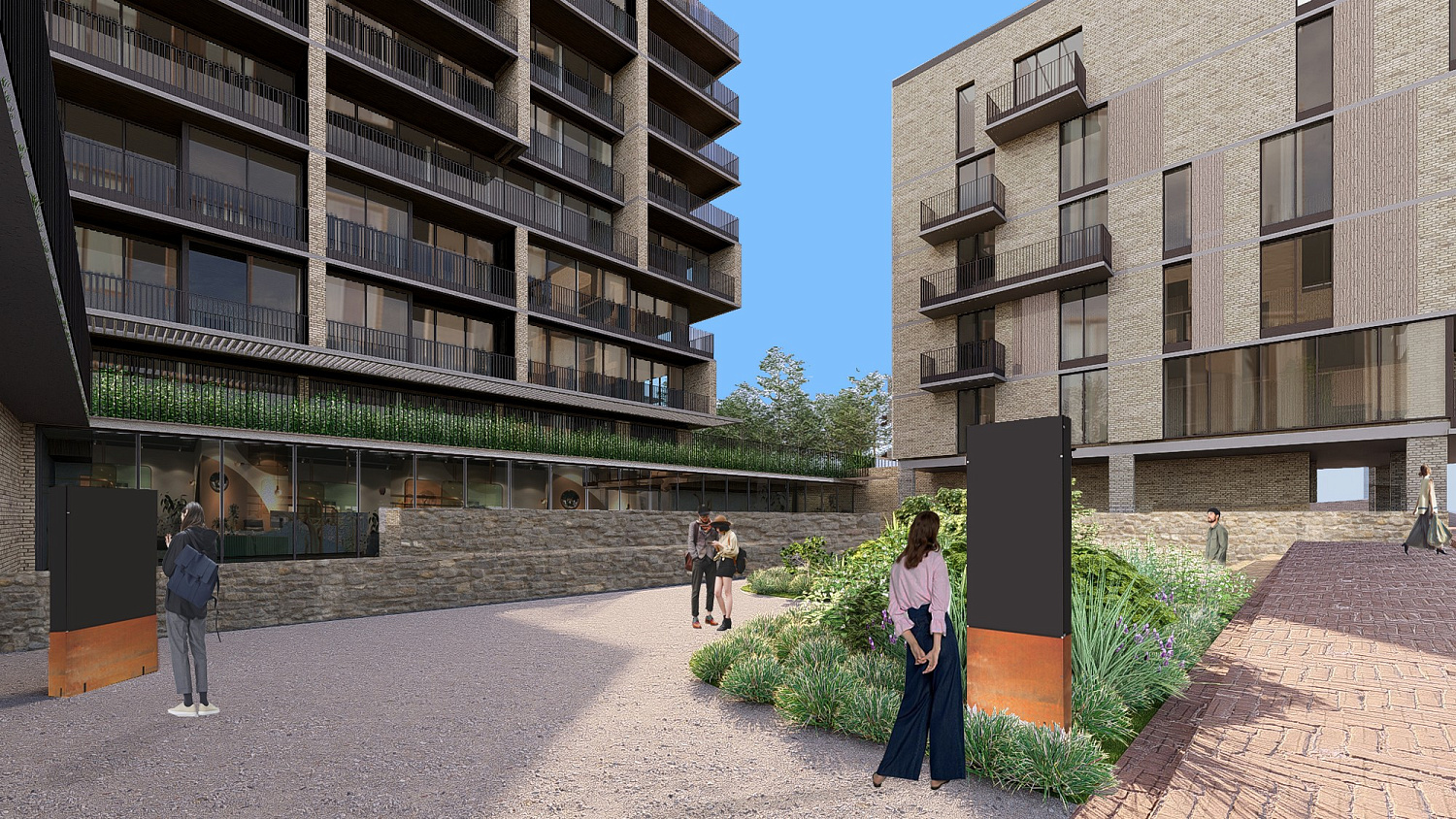 Ultra-modern complex with historical heritage