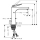 Photo Axor Citterio 39023000 sink mixer