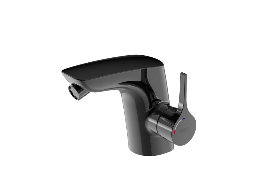 Photo Roca Insignia 5A6A3ACN0 black bidet mixer