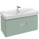 Photo Cube under the sink 95 cm Jacob Delafon Reve EB1136-G95 olive shiny