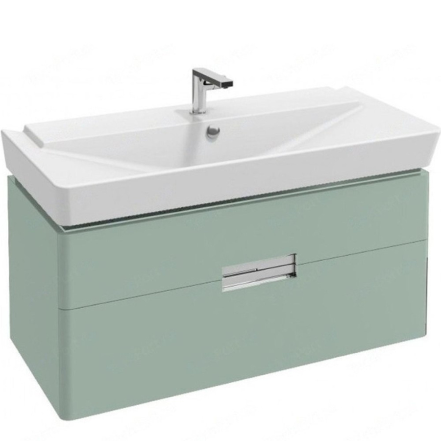 Photo Cube under the sink 95 cm Jacob Delafon Reve EB1136-G95 olive shiny