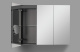 Photo A mirrored ARTELINEA BOX TBX63
