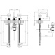 Photo Gessi Inciso sink mixer 58111#031