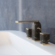 Photo Cisal Hi-Rise sink mixer RM0010608B gold