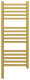 Photo Towel warmer electric Sunerja Modus 3.0 800x300 MEM left 051-5700-8030 aged brass