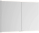 Photo Closet mirrored Keuco Royal Modular 2.0 80 800211080000300 with backlit anodized silver/white glass