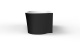 Photo Acrylic bath BelBagno 170x80 BB409-1700-800-W/NM black and white