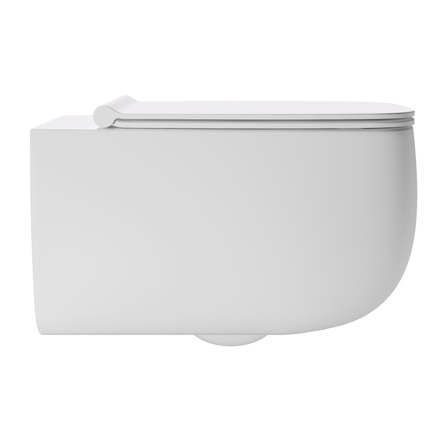 Photo Alice Nur 33120109SET suspended toilet with white matte lid
