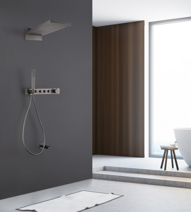 Photo Shower kit Abber Rund AF8753NG Nickel