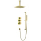 Photo Shower sets Timo Selene SX-2229/17SM gold matte