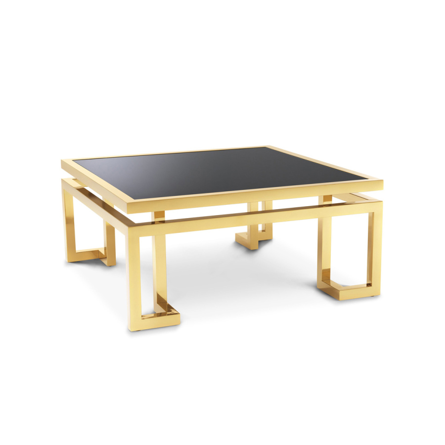 Photo Palmer coffee table (golden finish)