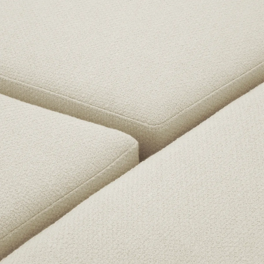 Photo A set of three ottomans Filbert