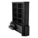 Photo Metropolitan L shelving (dark grey)