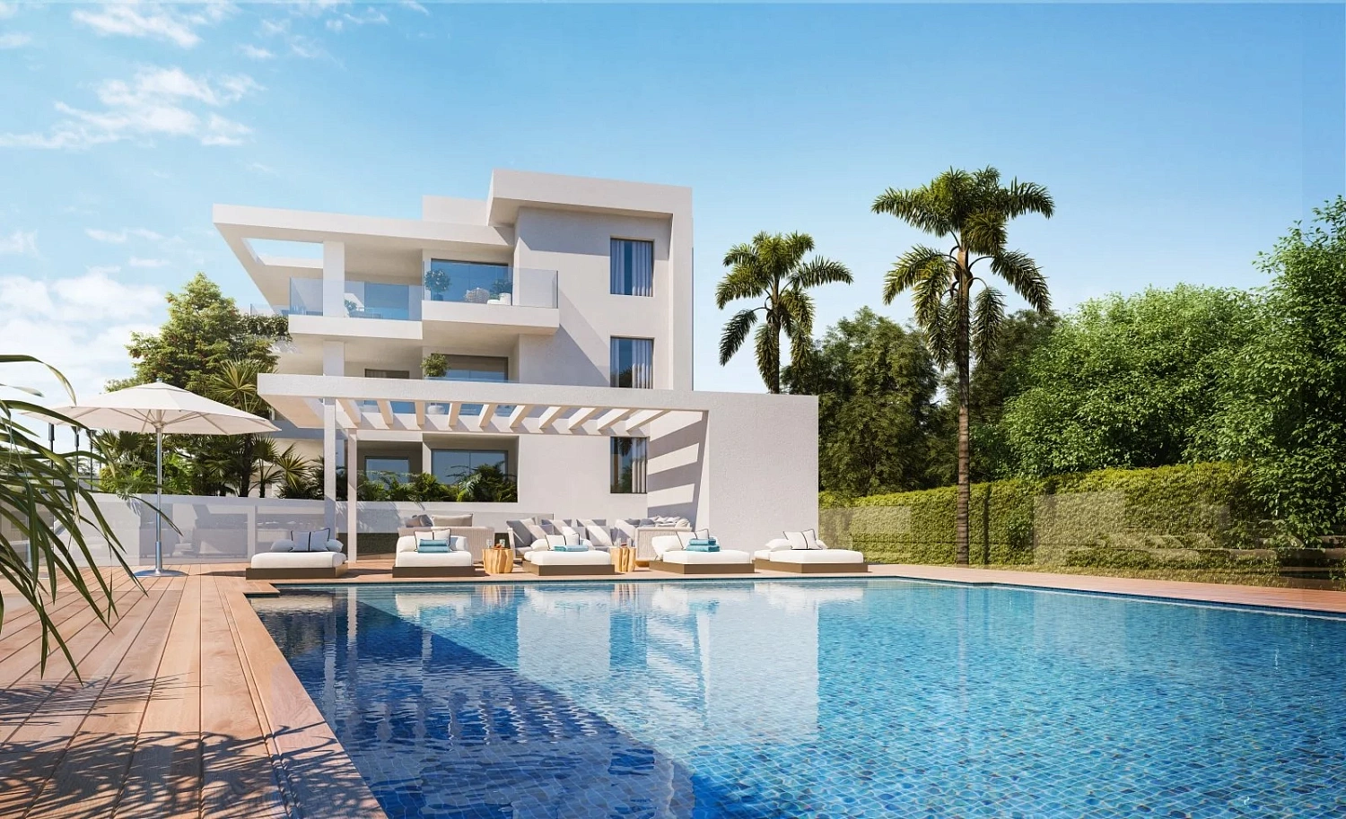 Apartment in a new building Apartments with sea views in an elite project in Fuengirol