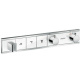 Photo Shower mixer with thermostat hansgrohe RainSelect 15356000 chrome