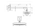Photo overhead shower hansgrohe Raindance Select E 27385400 with bracket